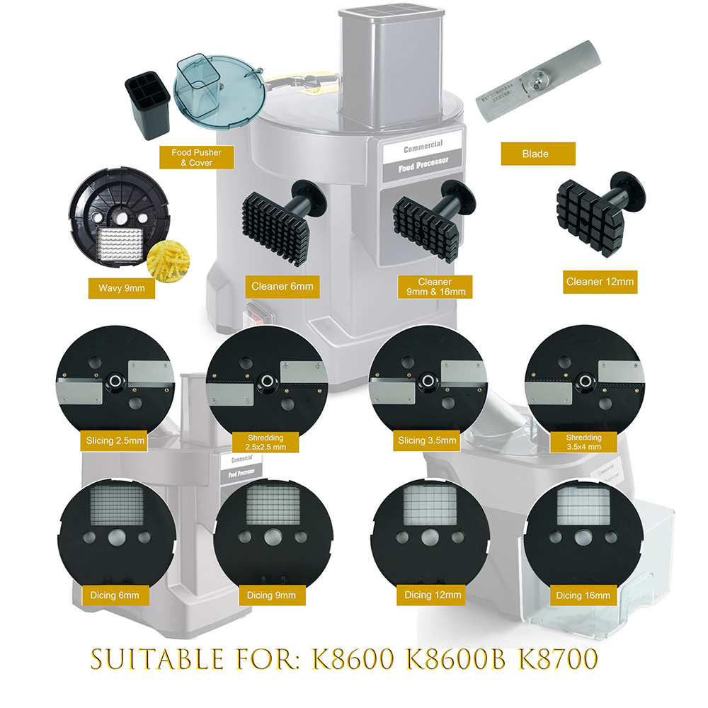 Vegetable Transplanter - Multifunctional Vegetable Slicer Machine Accessories K8600B