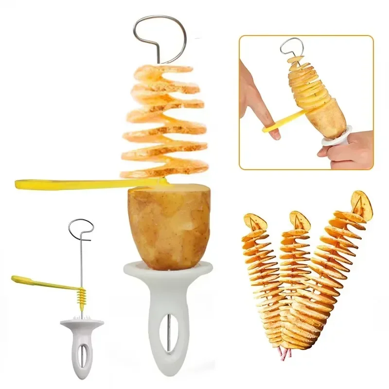 Vegetable Transplanter - Kitchen Whirlwind Potato Spiral Cutter Potato