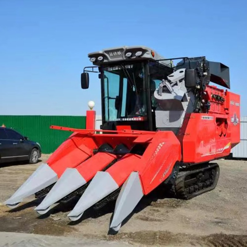 Mini Four Wheel Corn Combine H - Agriculture Farming Steps 评论和价格