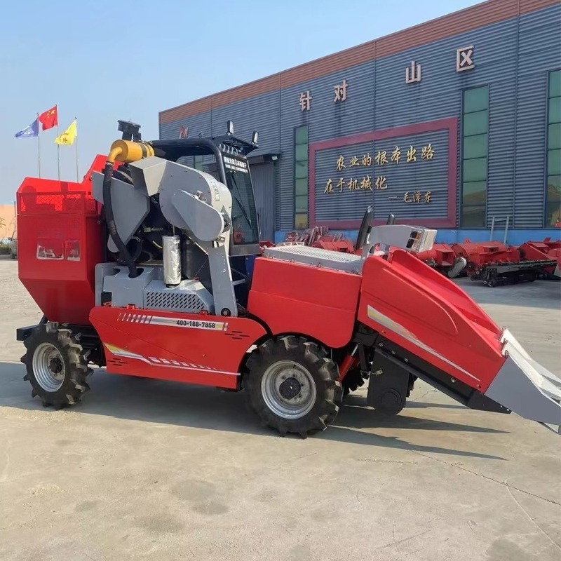Mini Four Wheel Corn Combine H - Agriculture Farming Steps 评论和价格
