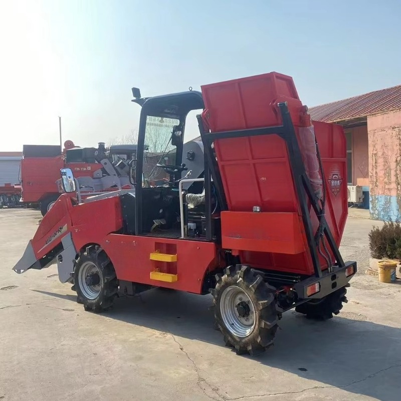 Mini Four Wheel Corn Combine H - Agriculture Farming Steps 评论和价格