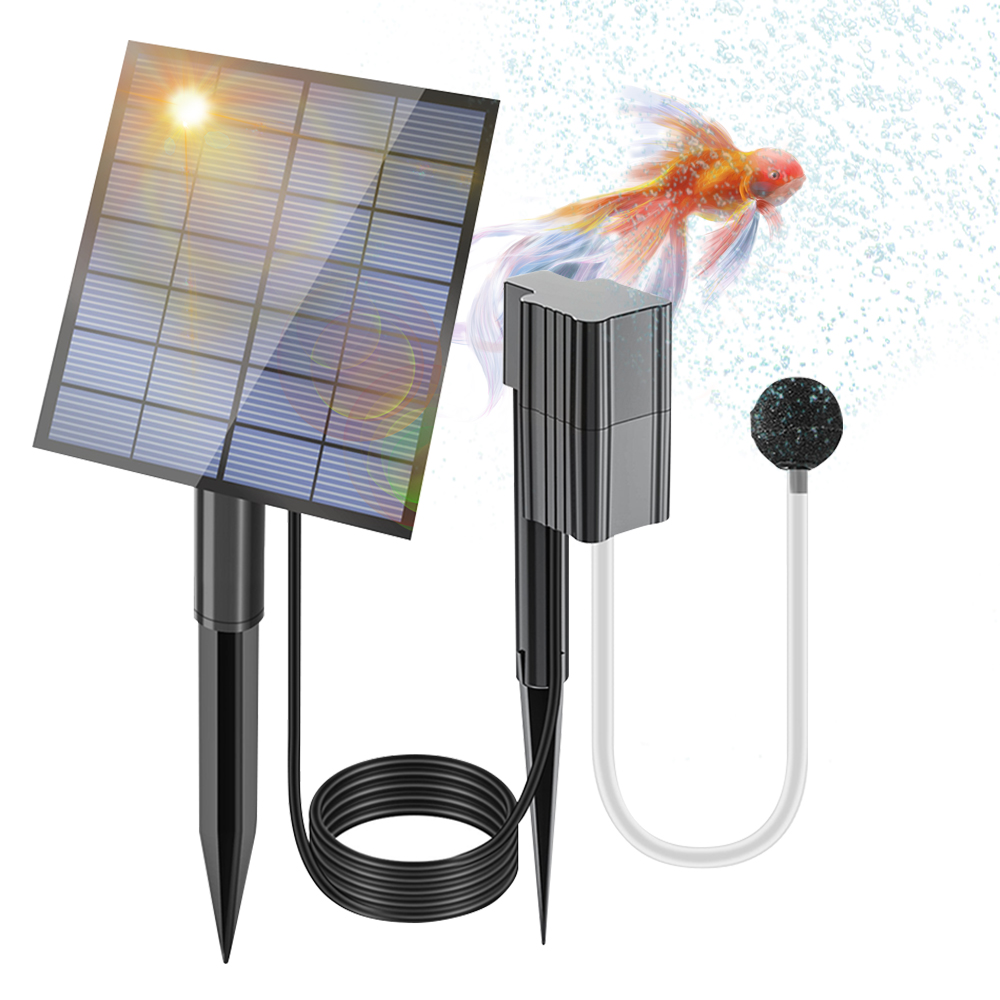 Solar Powered Pond Aerator 2.5 - Fish Pond Aerator 评论和价格