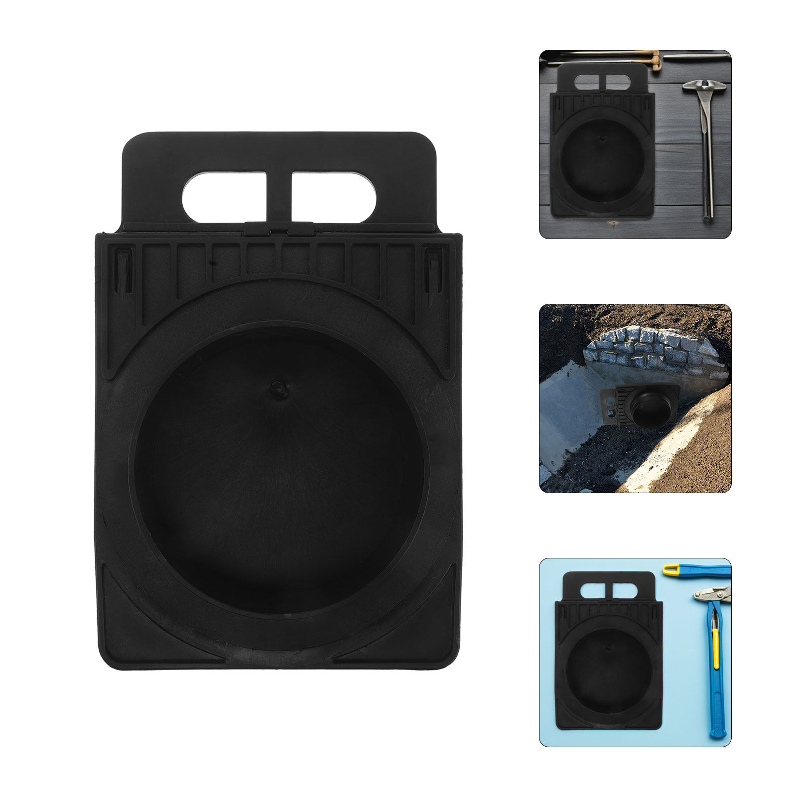 Black Plastic Farm Drainage Ou - Farming Agriculture & Cooking 评论和价格