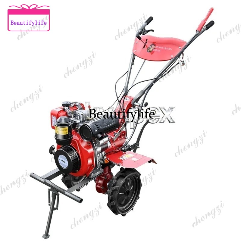 a55  New Mini Rotary Tiller Ho - Farming Agriculture Machine 评论和价格