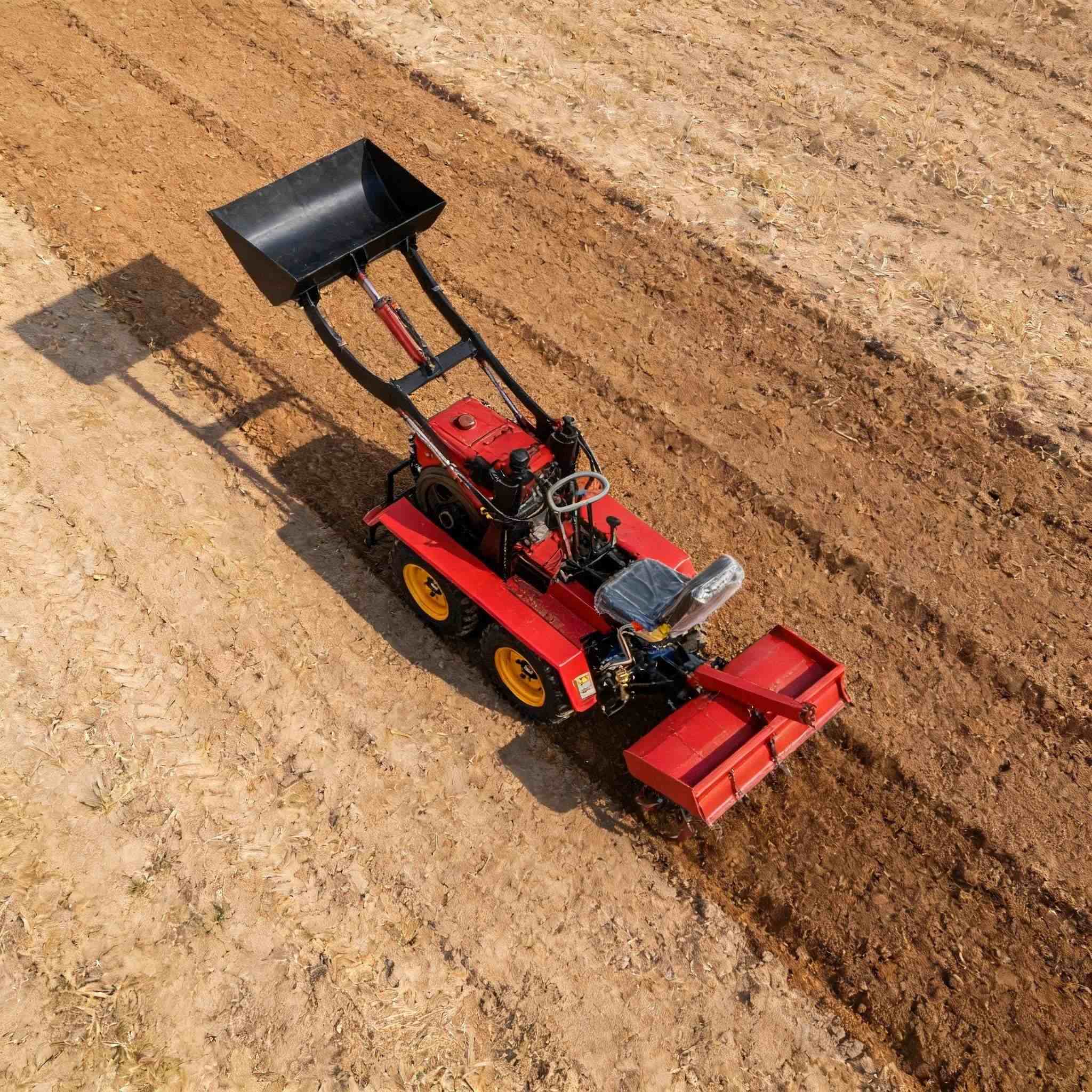 cultivator Small tractor, can  - Agriculture Farming Tool 评论和价格