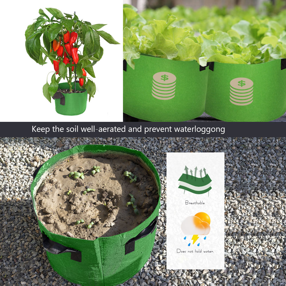 1-30 Gallon Green Garden Fabri - Vegetable Transplanter 评论和价格