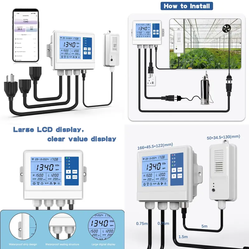 Smart Climate Controller Wifi  - Farming Agriculture & Cooking 评论和价格