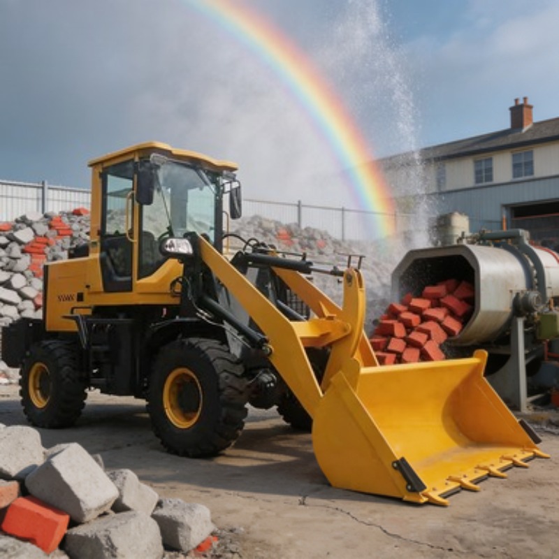 Rigid Mini Front End Loader Wh - Farming Agriculture Machine 评论和价格