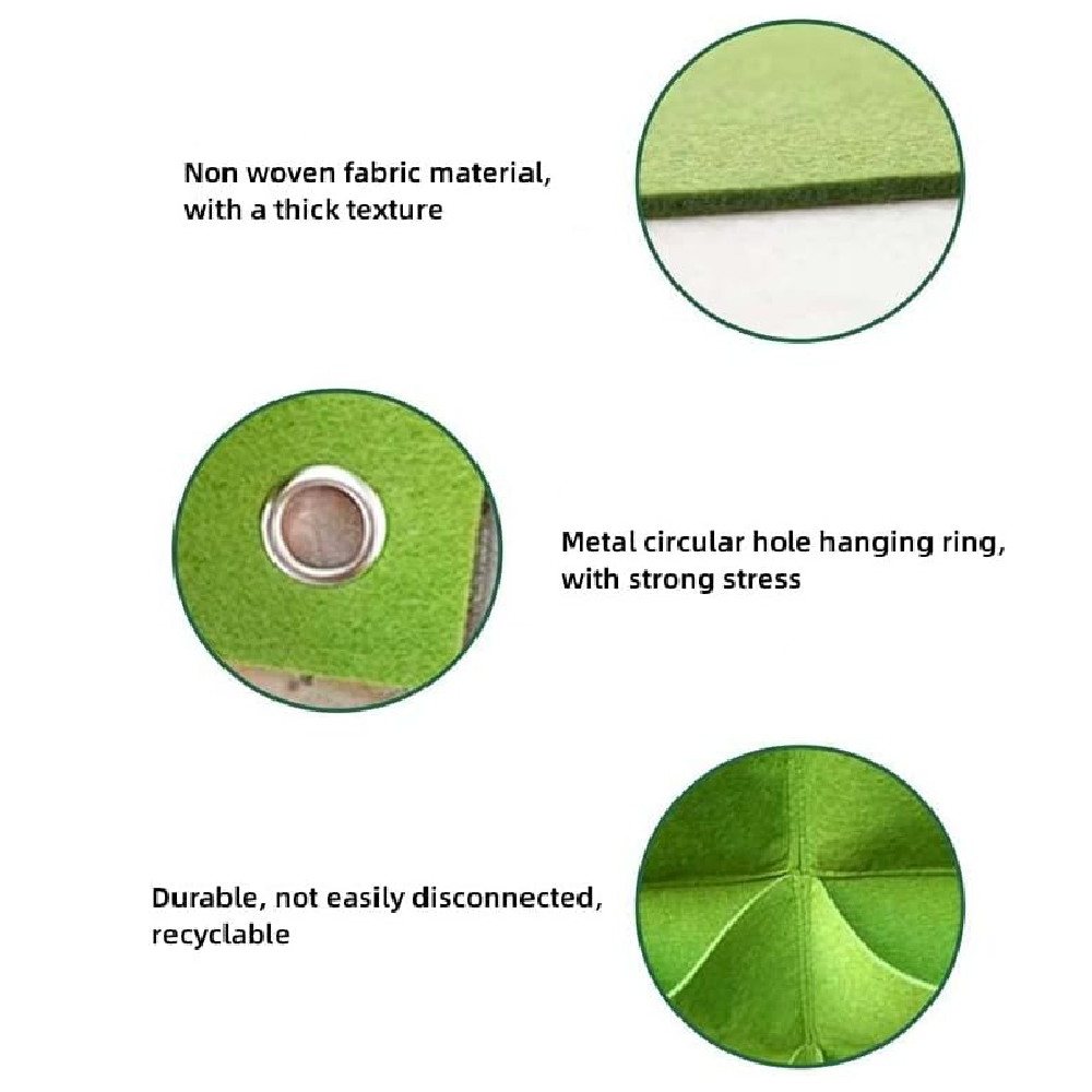 Plant Growth Bag， Felt Vertica - Vegetable Transplanter 评论和价格