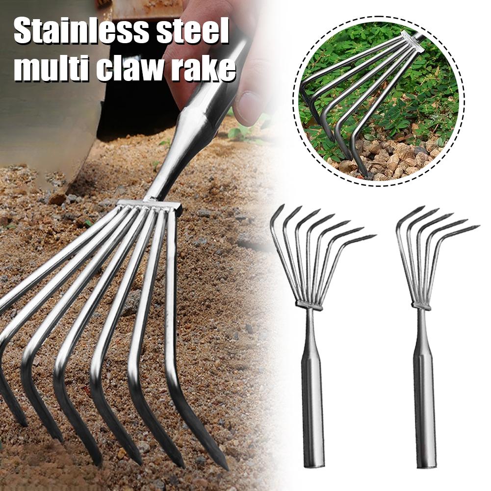 Garden Stainless Steel Hand Ra - Vegetable Transplanter 评论和价格