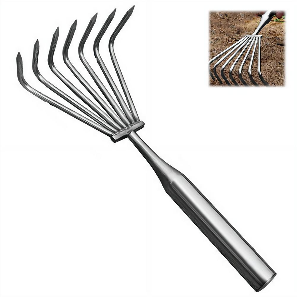 Garden Stainless Steel Hand Ra - Vegetable Transplanter 评论和价格