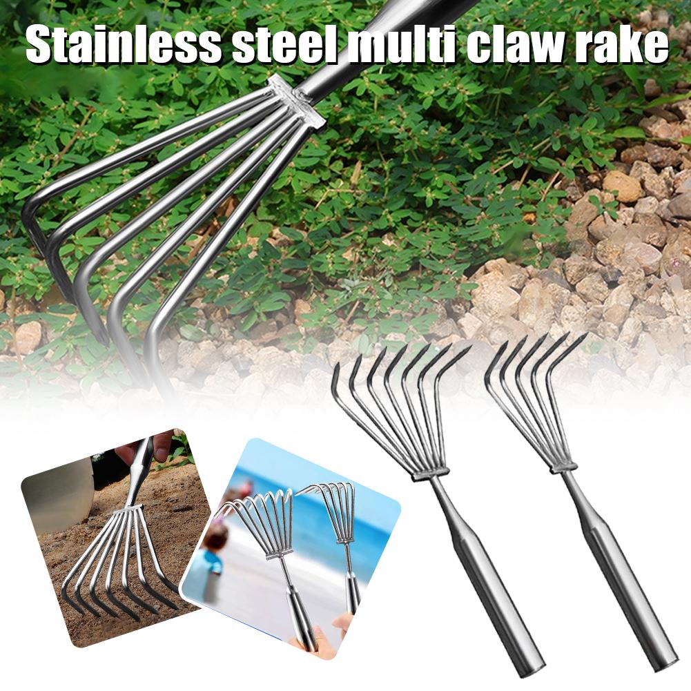 Garden Stainless Steel Hand Ra - Vegetable Transplanter 评论和价格